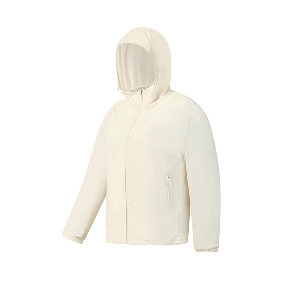 Fila Explore UV Protection Cool Touch Trendy Versatile Casual Sports Jacket Women Jackets Asparagus-White A61W627701FIV