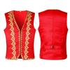 2025 Gothic Medieval Men's Vest and Waistcoat Set for Spring/Autumn - European & American Style Stage Costume