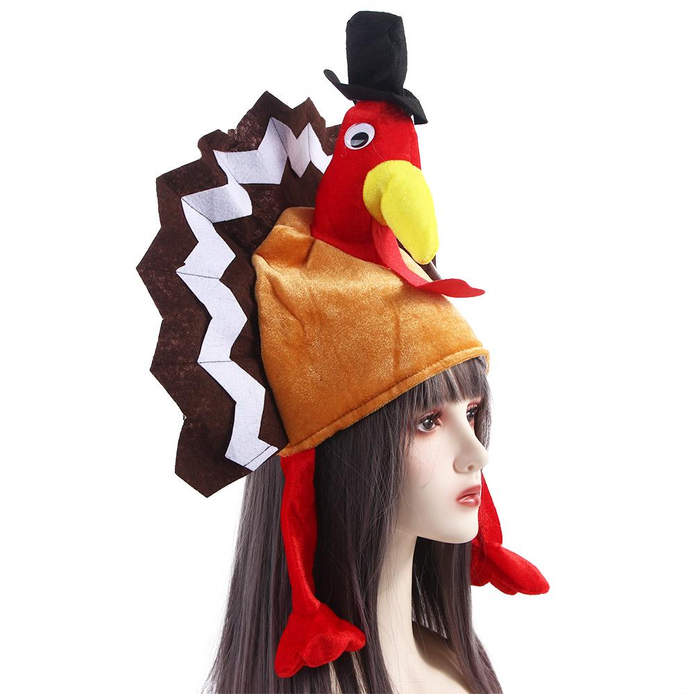 Day Festive Decoration Carnival Party Hat Turkey Hat Festival Costume Chicken Feet Cute Caps