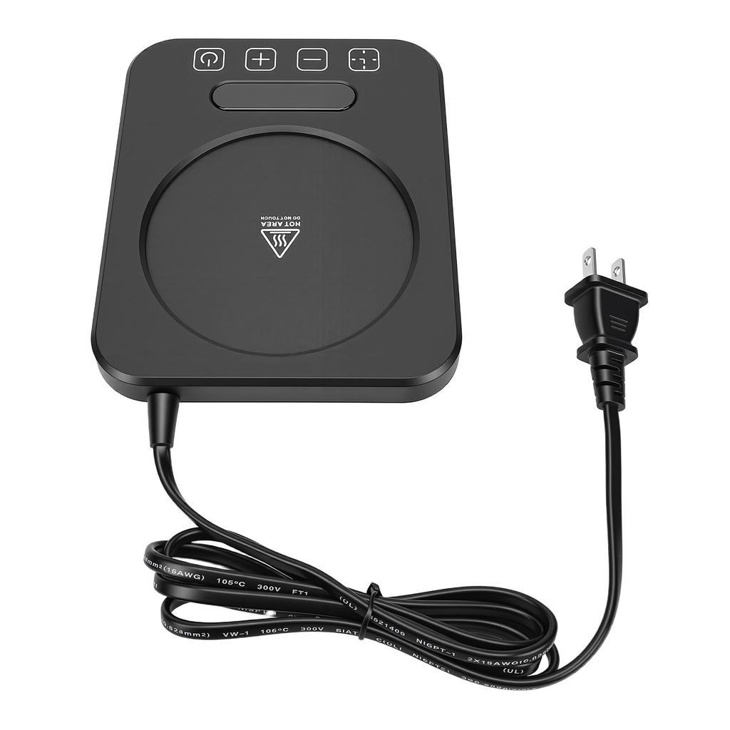 Coffee Mug Warmer 7 Temperature Settings Electric Cup Heater with 12H Timer 8H Auto Shut Off for Desk Coffee Tea Milk