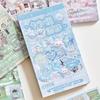 20-Sheet Retro Food Style Sticker Book, Vintage Culinary Patterns, for Journal Decoration & Scrapbooking