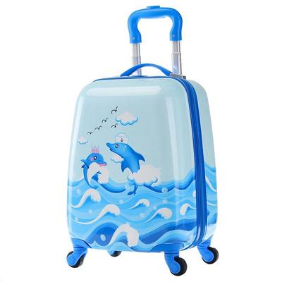 NaughtyChild 18-inch Kids Carry-on Spinner Luggage