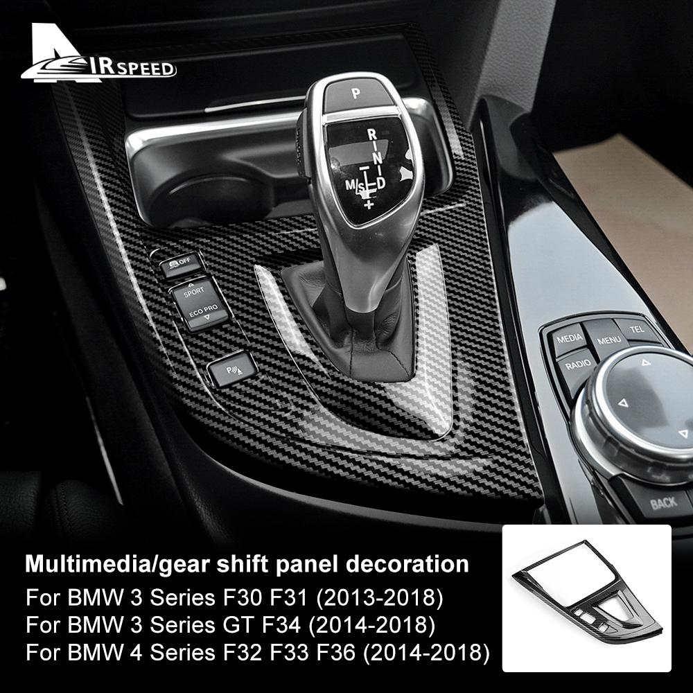 Carbon Fiber Style Gear Shift Collar for compatible vehicle interior