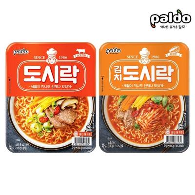 Paldo Dosirak(Dosirac) Cup Ramen 86g (2 Geschmacksrichtungen Paket)