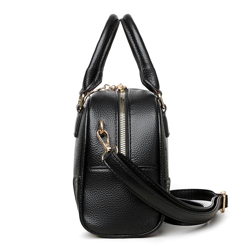 Soft Leather Handbag Women's Small Square Bag Crossbody Bag