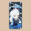 Game GI Neuvillette Matte TPU Mobile Phone Case for Xiaomi 15 14 13 12 Mi 11 T Ultra Lite Pro S X 5G Colorful Printing Cover