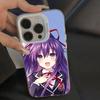 Cute Cartoon Y-Yatogami T-Tohka Phone Case For IPhone 17 16 15 14 13 12 11 Pro Max Plus Color Shockproof Back Silver Cover