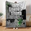 GTA Flannel Blanket, High quality Comfortable for All Seasons, Home Decor, Warmth and Comfort
