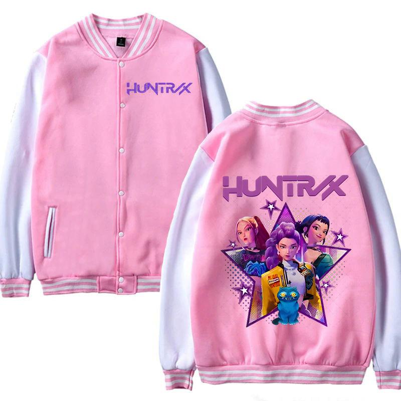 European and American trend witch hunting group Korean version casual hoodie women's plus size baseball jacket autumn and winter coat 5991