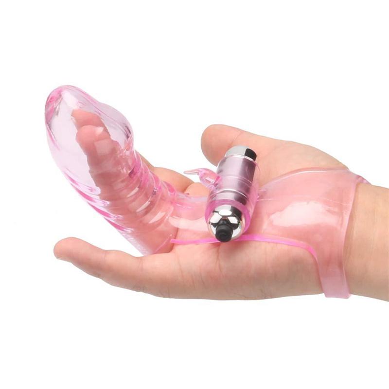 Adult Supplies Sex Toy Adult Fun Finger Vibrator Sets For Men And Women Digging Soft Jelly Crystal Sets Clit Vagina Vibrating