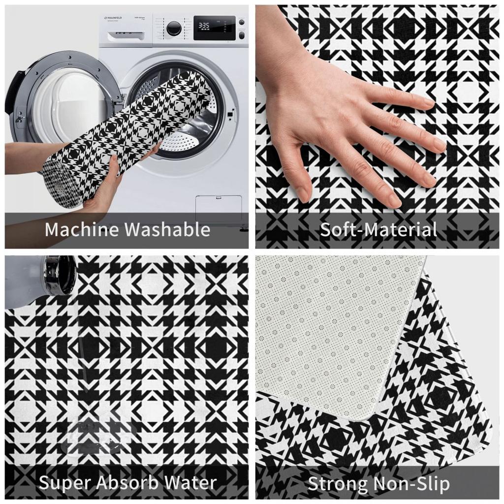 Shemagh Tactical Printed Non-slip Doormat Floor Mat Washable Carpet Rug for Kitchen Entrance Bathroom Living room Footpad Mats