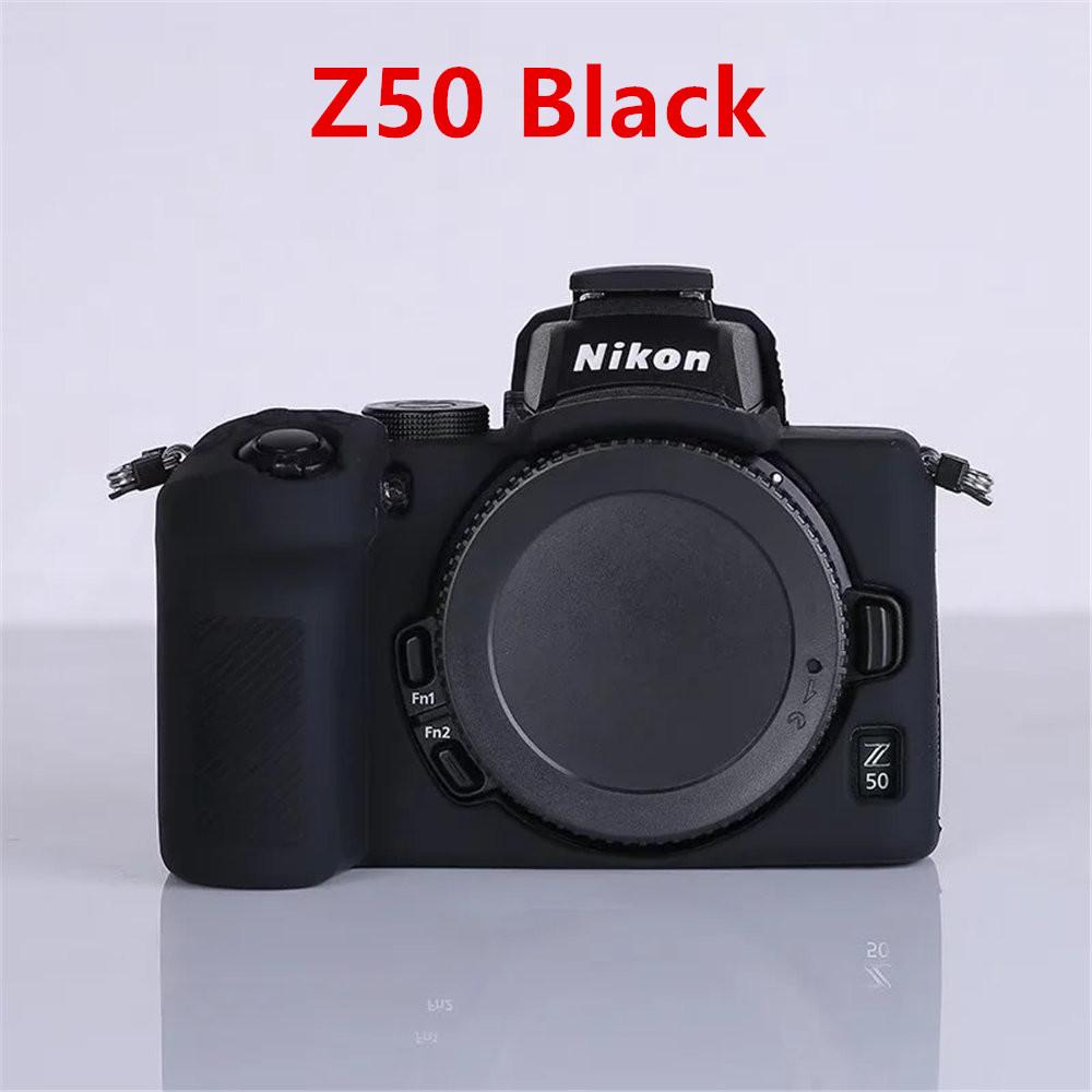 

Soft Silicone Rubber Armor Camera Bag Case For Nikon Z50 Z6 Z7 Z6II Z7II D5500 D5600 D7000 D7100 D7200 D600 D610 D750 DSLR Cover