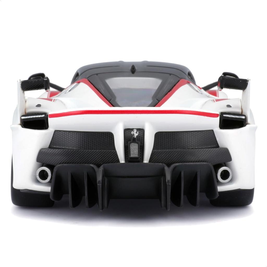 Bburago 1/24 Scale Ferrari FXX K #75 White / Diecast Model Car, Finished Model, 18-26301 (#75)