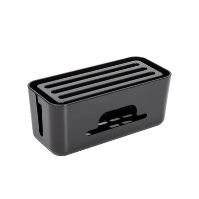 Yabanya Cable Wiring Cord Outlet Cord Cable Storage Black Box, Concealer, Storage, Box, Wiring, Concealer, Box,