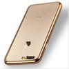 Pro iPhone 8 Plus Pouzdro Luxusní Zlatý Povlak Měkký Silikonový Gelový Kryt pro iPhone 14 13 11 Pro 12 Mini X XR XS Max 7 Plus