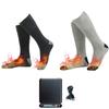 Washable Electric Heated Socks Power Bank Operated Battery Heating Socks  Skiing
