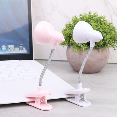 1 pièce Mini Lampe de Lecture à Clip LED Veilleuse Maison Portable Clip pour Livre