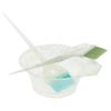 Hair Dye Brush and Mixing Bowl for Hair Coloring Use 2Sets Green