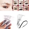 12Pcs Fashion Beauty Shaper Makeup Tool Eyebrow Template Brow Stencils Card Eye Grooming