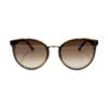Swarovski Elegant And Beautiful Series Luxurious Mysterious Butterfly Sunglasses Women Sunglasses Brown Gold SK0294-K-45F-65