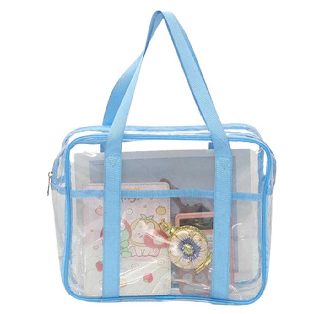 Zipper Bag Makeup Storage Bag PVC Bath Tote Bag Travel Bag Toiletries  Organizer  Sports