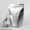 50pcs Sliver Aluminum Foil Bag Zip Lock Bag Food Packaging Moisture-proof Bags Aluminum Layer More Secure Package Pouches with Zipper