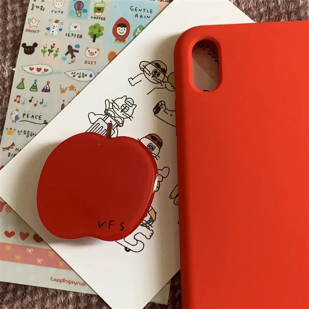 Ins Korean Cute Cartoon Red Griptok Phone Holder Stand For iPhone Samsung Universal Accessories Finger Bracket Support