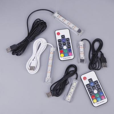 Fish Accessory Micro Aquarium Light Usb Powered Remote Control Colorful Fish Led Lamp For Landscape Usb Aquarium Light