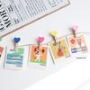 Colored Heart Wooden Clips for Festival Home Decoration and Photo Storage