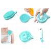 40cm Silicone Body Scrub Brush For Exfoliation And Skin Cleaning Gentle Back Massager With Hanging Hook