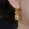 Champagne Durian Earrings for Women's New Fashion, Light Luxury, High-end Design, Versatile Temperament, Exquisite Earrings