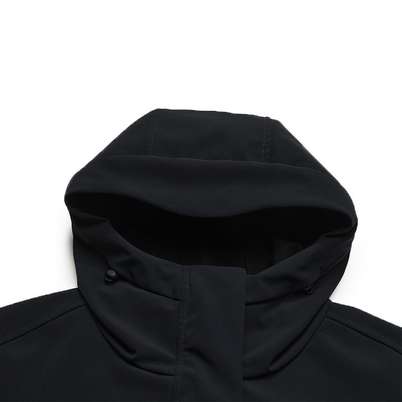 Fila Fitness Removable Three-In-One Minimalist Fashion Sports Casual Training Versatile Warm Hooded Two-Piece Down Jacket A11W611905FBK