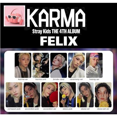 Stray Kids FELIX KARMA ÁLBUM FOTOCARTA OFICIAL