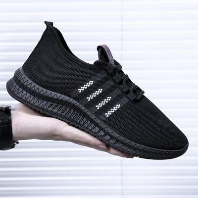 Men's Shoes New Breathable Mesh Casual Cloth Shoes Korean Style Trendy Sports Shoes Men's Old Beijing Cloth Shoes