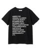 MILLO Damen Schriftzug Archiv T-Shirt [Schwarz]