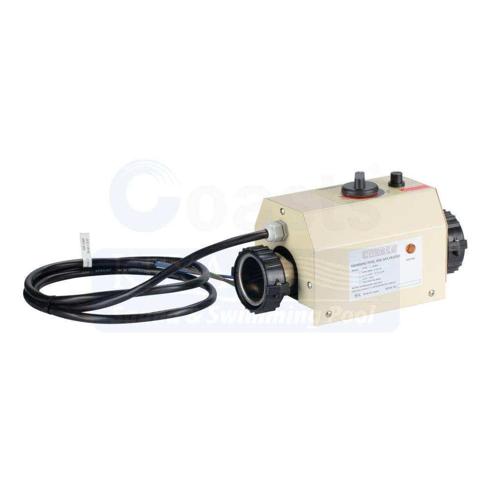 3KW Electric Heater for Swimming Pool and Bathtub: Automatic, Constant Temperature, Small Power, Massage Function.