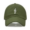Unisex Soft Cotton Dad Hat Musical Note Embroidery Baseball Cap For Women Men Adjustable Unisex Casual Sports Caps