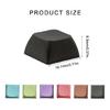 20 Stück Farb-PBT 1U Tastenkappen-Set XDA Höhe XDA Druck Leere Tastenkappe Zum Personalisieren von Mechanischen Tastaturen Verbessert das Tippen