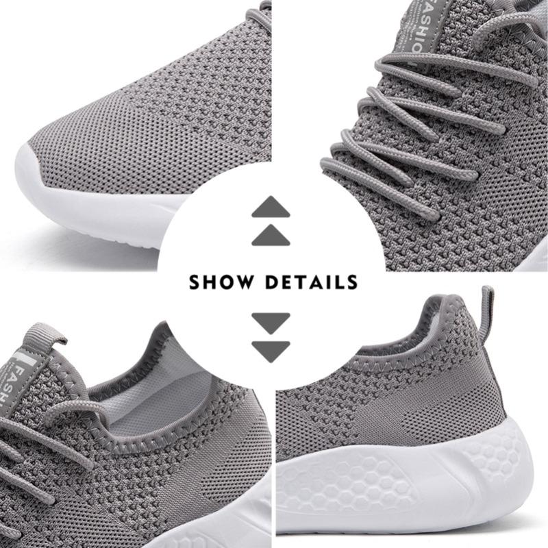 Modne Uniwersalne Buty Sportowe na Co Dzień Letnie Oddychające Buty Lekkie Antypoślizgowa Konstrukcja Wygodne Buty do Chodzenia do Sportów na Świeżym Powietrzu