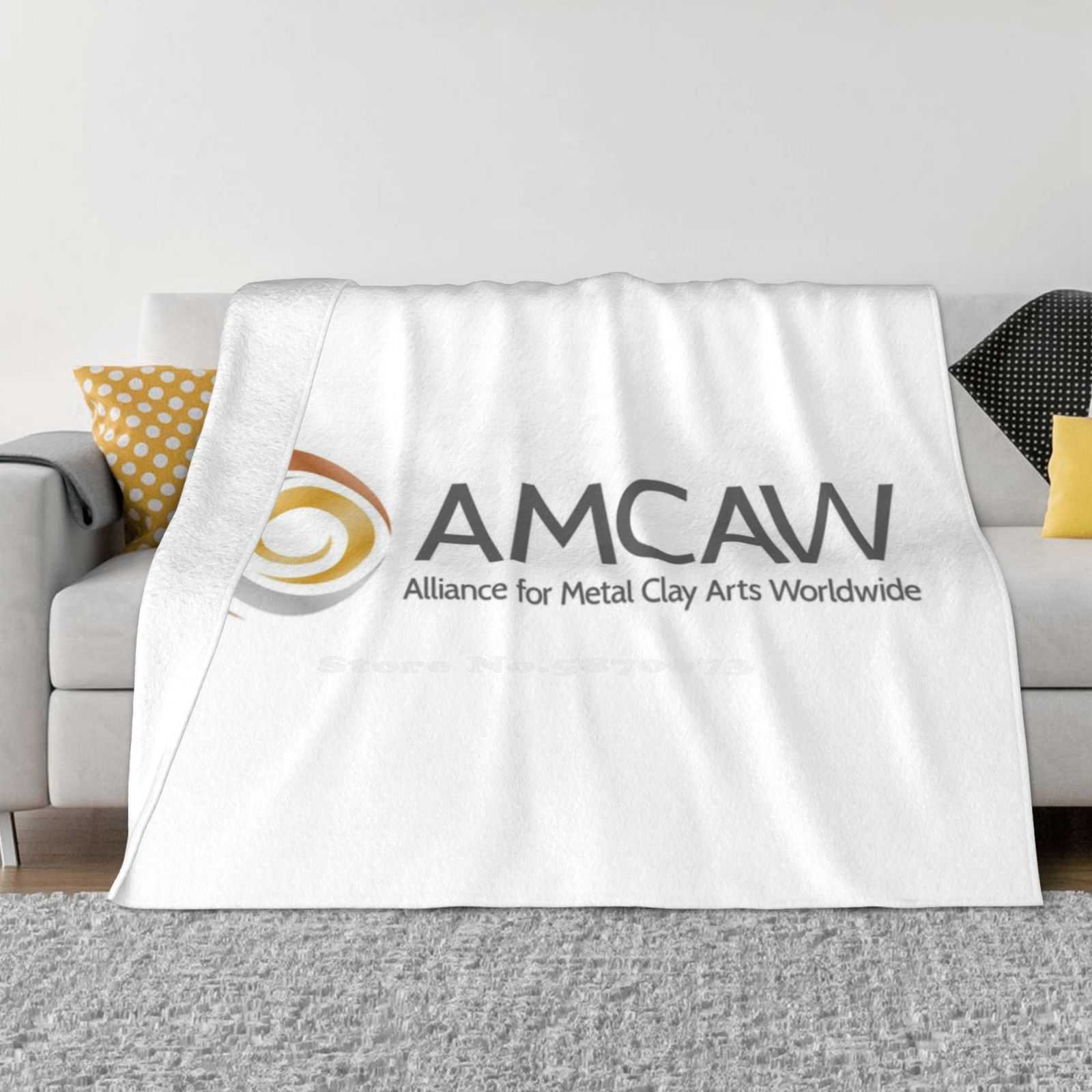 Alliance For Metal Clay Arts ( Amcaw ) Trend Style Funny Fashion Soft Blanket Amcaw Shaping Future Of Metal Clay Alliance Of 30x40in