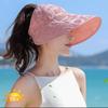 UV Protection Large Brim Sun Hat Letter UV Protection Hat Stylish Summer Panama Hat  Men
