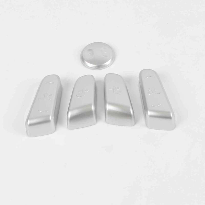 For Hyundai Palisade 2018 ABS Matte Front Seat Adjustment Buttons Frame Cover Trim Car Styling Accessories