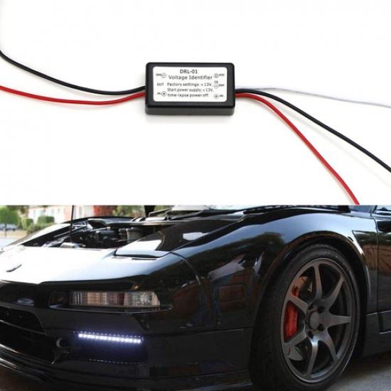 Простая установка Светодиодные дневные ходовые огни Автоматический модуль-переключатель включения/выключения