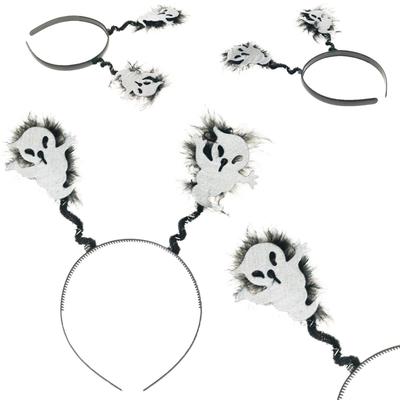 Artificial Spiders, Black, Halloween Decoration, Realistic, 6 Pcs/set