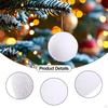 18 Pieces Christmas Balls Ornaments Tree Hanging Decorations Foam for Home Holiday