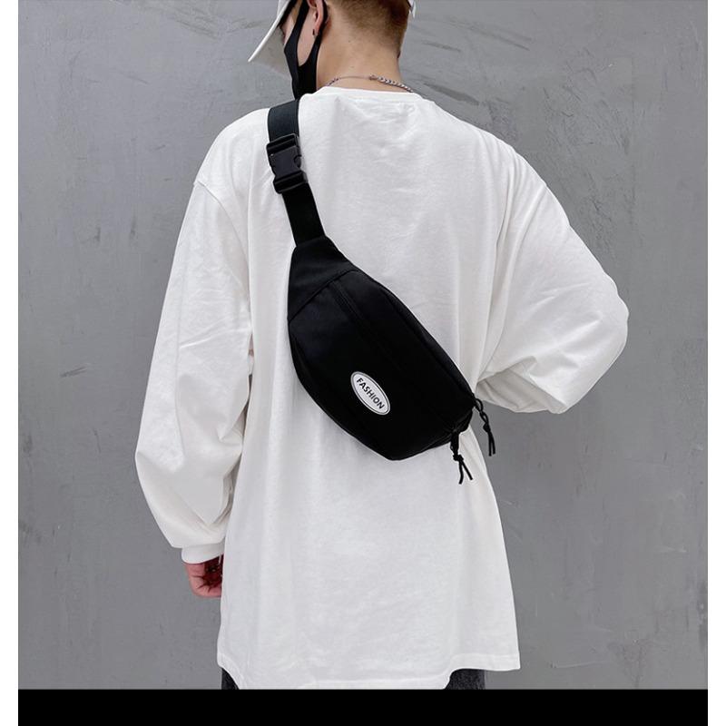Męska torba na ramię na klatkę piersiową Outdoor Minimalistyczna funkcjonalna torba na ramię Wodoodporna modna męska torba sportowa Mobilna nerka