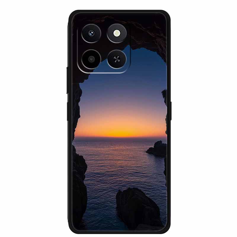 Phone Case For Honor X7D Honor 400 Smart Honor Play10T 5G Soft Silicone TPU Protector Shell Cartoon Gift Anime Funda Flower Capa