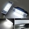2PCS License Plate Light 6340G9 6340F0 6340 G3 For Peugeot 308 3008 308CC 106 1007 207CC 307 3008 406 407 607 806 807 508 License Plate Lights 2