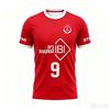 2026 Nueva Camiseta Hapoel Tel Aviv Transpirable Casual Deportiva Camiseta de Entrenamiento de Fútbol Unisex Camiseta de Manga Corta para Aficionados
