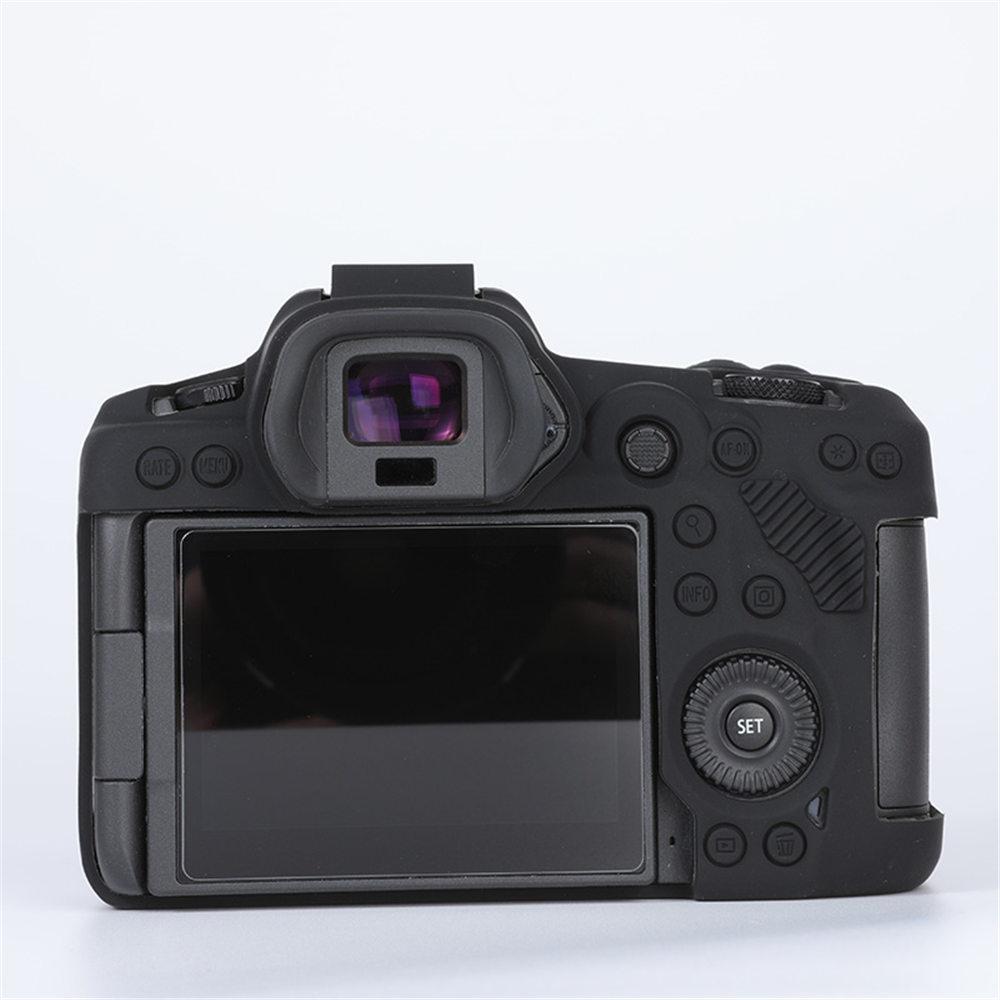 R5 Soft Silicone Case Armor Camera Body Cover Skin for Canon EOS R5 EOSR5 Digital Cameras